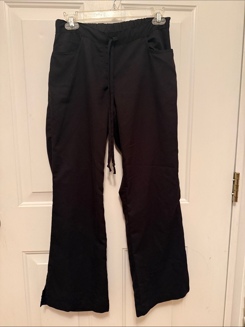 Grey’s anatomy Black straight leg scrub pants ladies XS PETITE